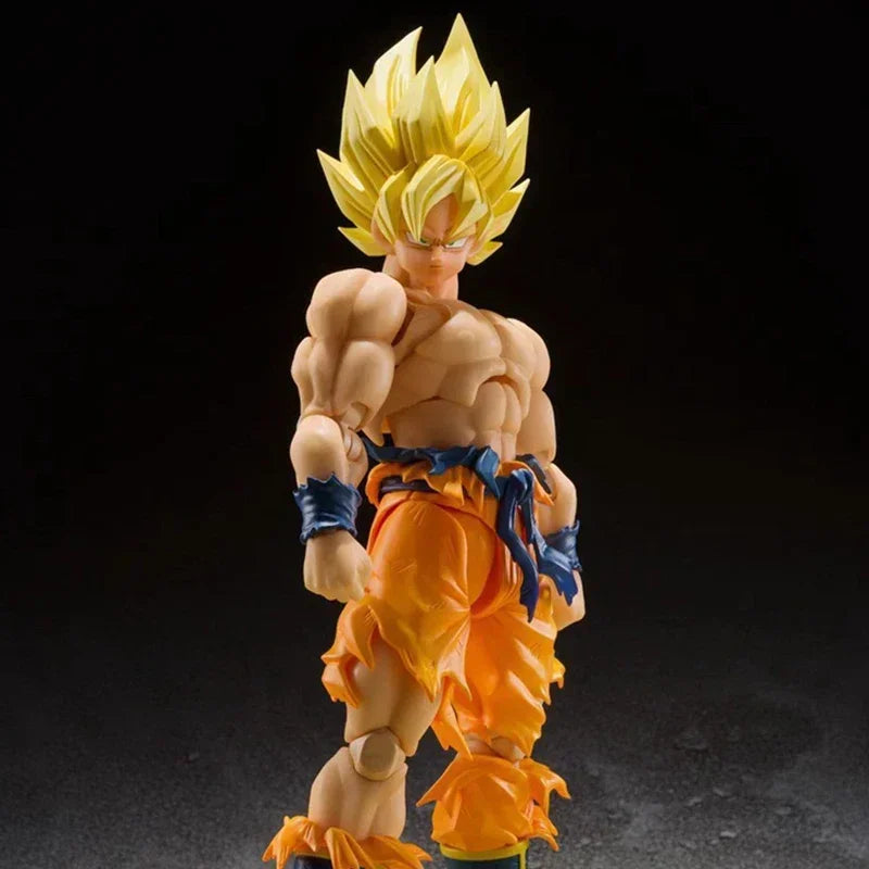 Hot Sale SHF Dragon Ball Z Kakarotto Action Figure - 17cm PVC Movable Super Saiyan Son Goku Collectible Anime Toy Fast Shipping