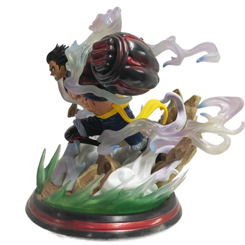 One Piece GK Anime Figur Modell Gear 4 Monkey D Luffy Actionfigur 24 cm Höhe Statue Sammlung Spielzeugpuppe Figma