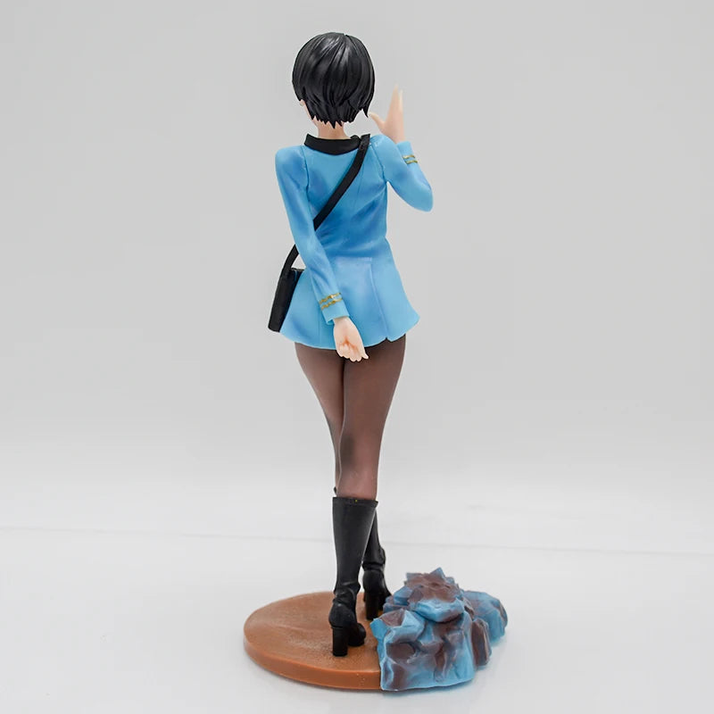 20cm Star Trek Bishoujo Vulcan Science Officer Anime Girl Figure Command/Medical Officer Action Figure Collection Model Doll Toy