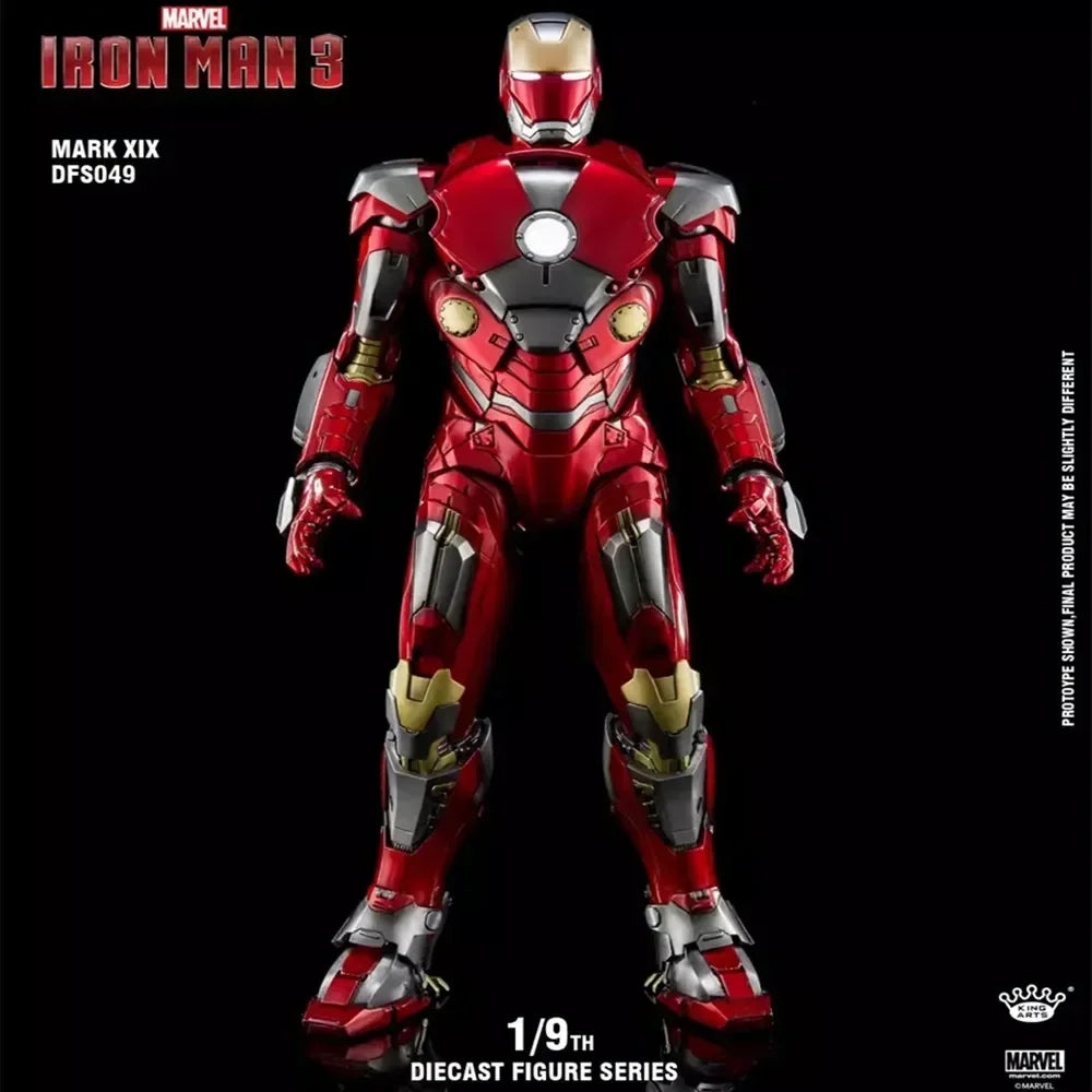 1:9 Mk8 Mk9 Mk11 Mk12 Mk13 Mk14 Marvel Iron Man Kingarts Ka Complete Alloy Toy Figure Assembled Collectible Model Gift Boy Deco