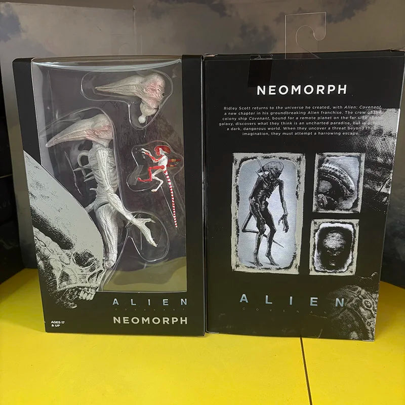 NECA Alien Neomorph Action Figure Covenant Xenomorph Creature Pack Aliens Series PVC Figurine Collectible Model Toy Gift Dolls