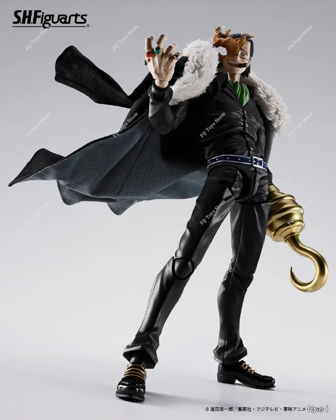 Pre-order Bandai S.H.Figuarts One Piece Shf Sand Crocodile -Mariford's Top Showdown-Anime Model Action Figure Collection Toy