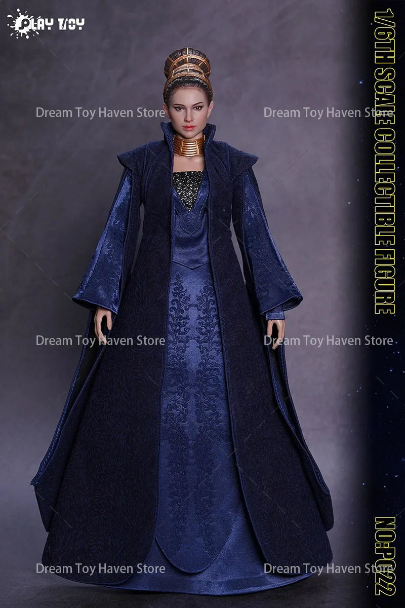 PLAY TOY P022 1/6 Scale Female Galactic Senator Padmé Noble Queen 12Inch Action Figure Collectible Model