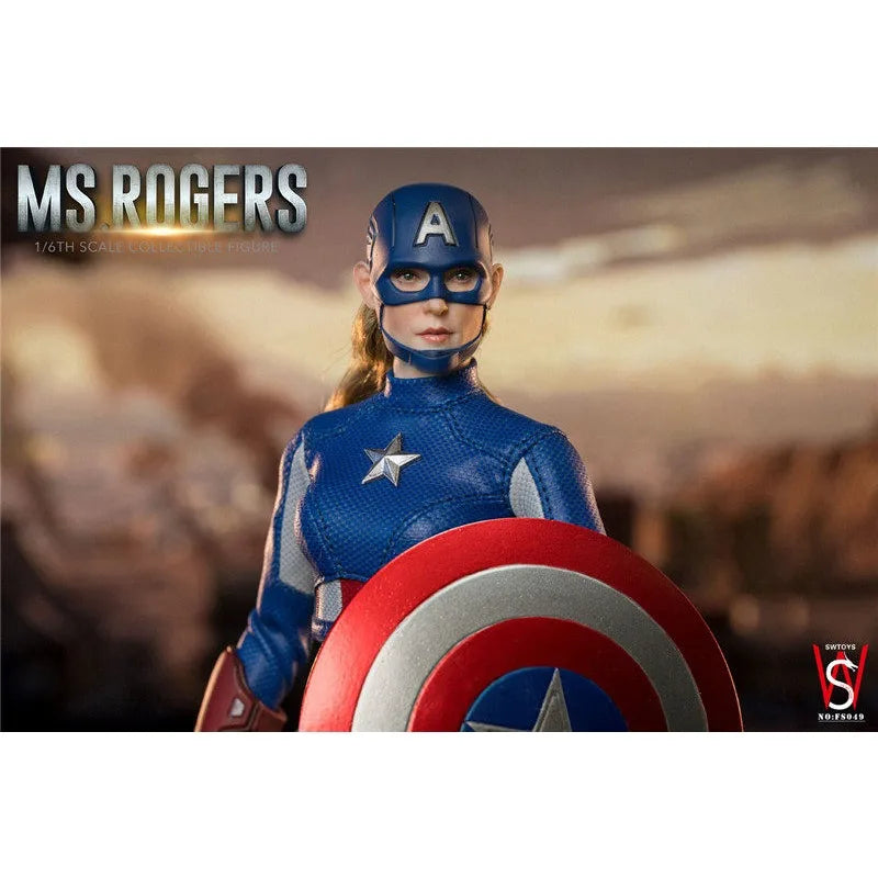 SWTOYS Original 1\6 Action Figure Series NOFS049 MS.Rogers Anime Action Figure Model Toys Movable Model Ornaments Gifts Fo Boys