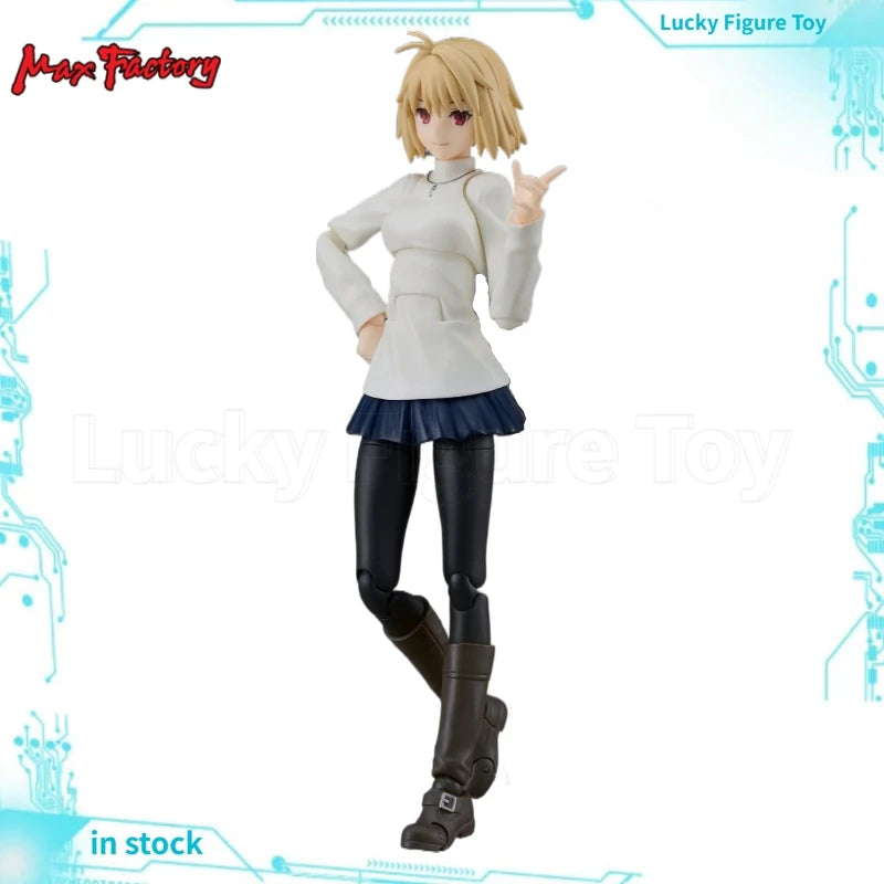 【Original】Max Factory GSC Figma 612 Tsukihime -A Piece of Blue Glass Moon- Arcueid Brunestud Action Figure Model Toy