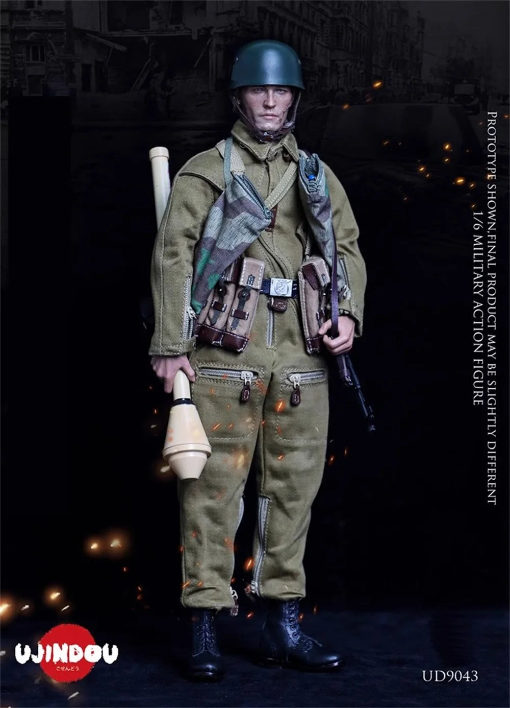 1/6 UJINDOU UD9043 Soldier Doll Operation Unit Full Set Moveable Action Figure about 12" Gift For Fans Collect