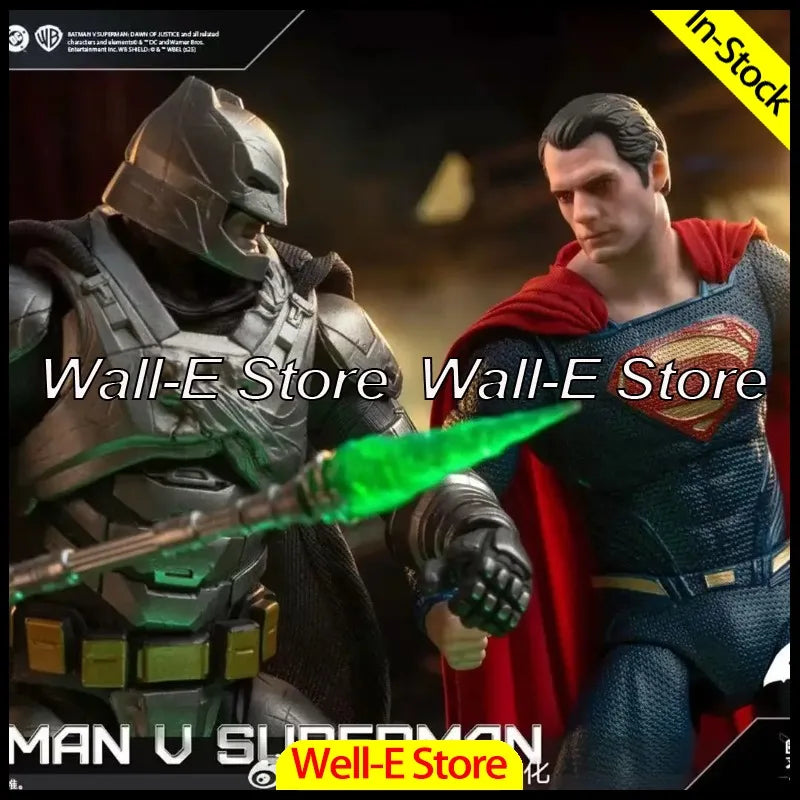 In Stock 24 hours delivery Genuine 1/9 Scale Fondjoy DC Hero Batman V Superman BVS Deluxe Set Anime Action Figure Model Movable