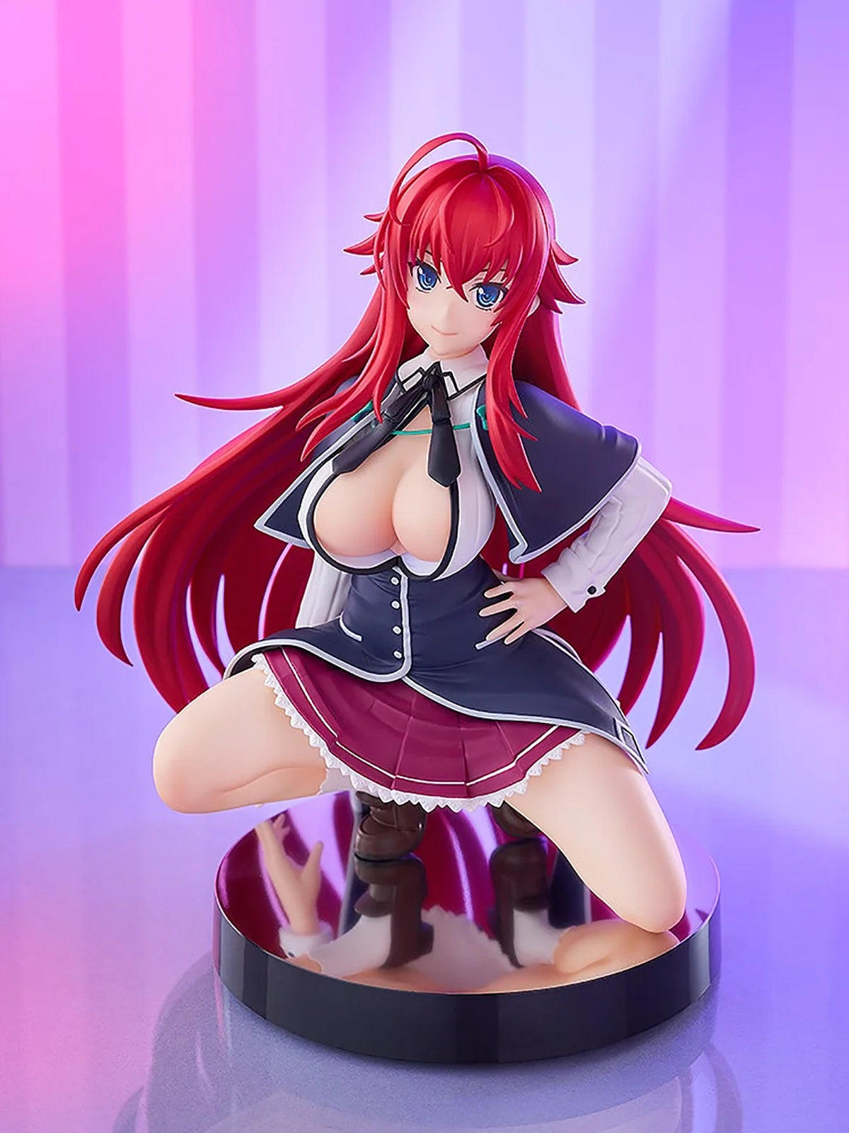 Original Genuine Good Smile Company Prepainted Pop Up Parade High School DxD Hero Rias Gremory Doki Doki Ver L H=14cm Garage Kit