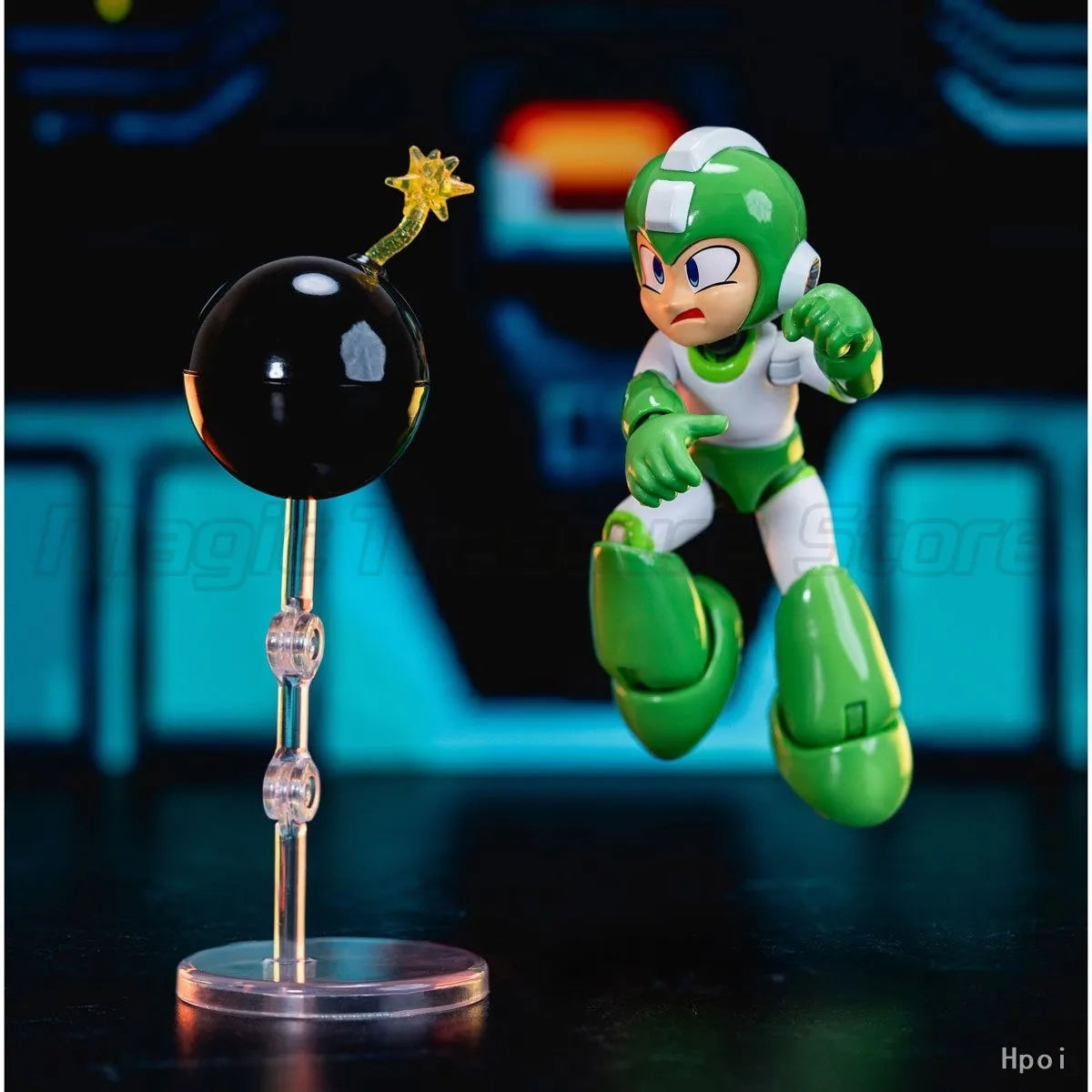 【MT】Original Jada Toys Megaman Wave 2 Hyper Mega Man 1/12 Action Figures Model Toy Gifts