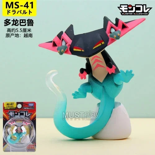 Original Takara Tomy  Figures Zeraora Machamp Rillaboom Zarude Drakloak Darkrai Action Figure Collected Ornament Model Toys
