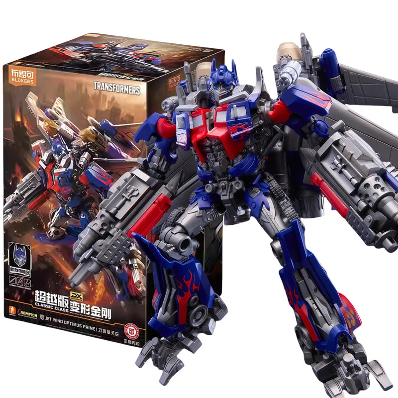 Blokees Transformers Optimus Prime Skyfire The Fallen Primus Megatronus Prime Action Figure IDW Anime JET WING Toys XMAS Gift