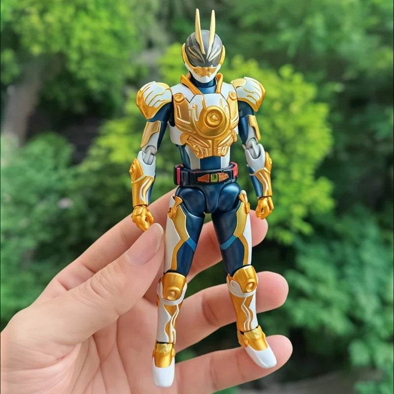 SHF Authentic Kamen Rider Geats Movable Action Figure Magnum Form Anime Collection Model For Anime Enthusiasts In Stock