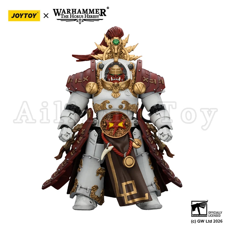[Pre-Order]JOYTOY 1/18 Action Figure 40K White Scars Qin Xa Hibou Khan Contemptor Dreadnought Anime Model Collection Toy