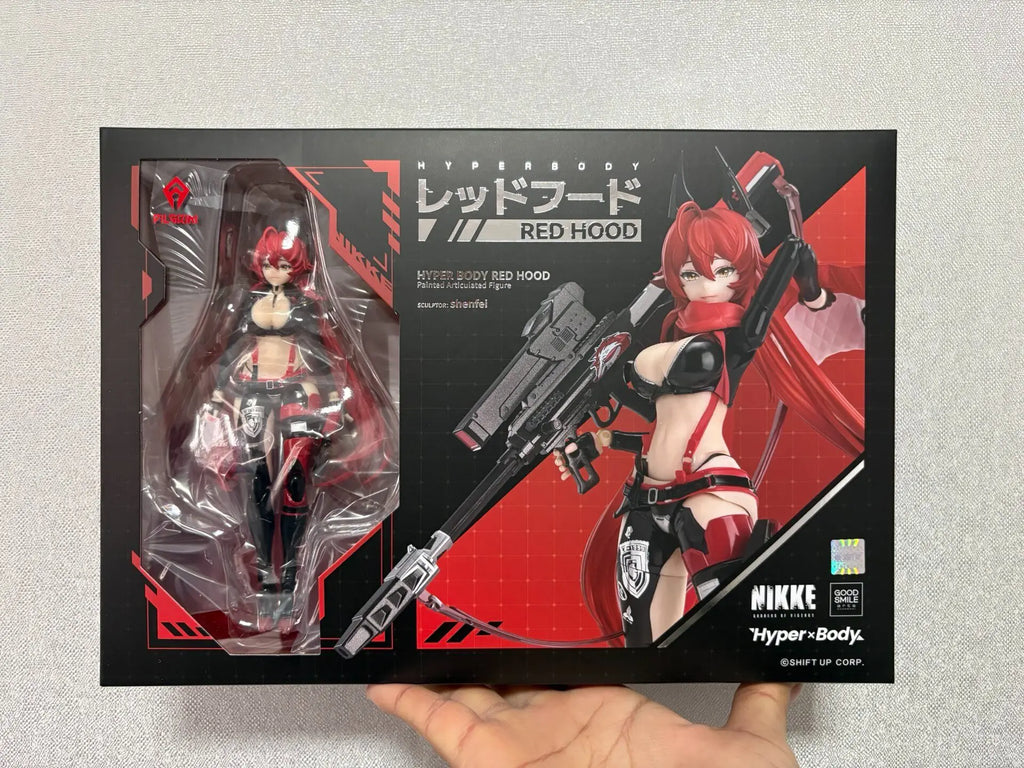 【In stock】2026 Original Good Smile Company Hyper Body Goddess of Victory: Nikke Red Hood Action Figure Anime Collectible Model