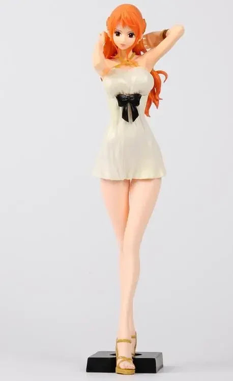 1pcs Piece beautiful Branpresto SC SCultures Jeans Nami Figure 17CM PVC Action Figure Toys