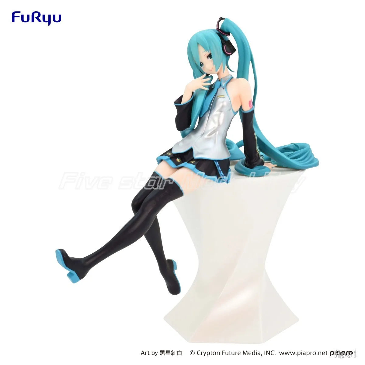 【In Stock】Original FURYU Hatsune Miku Noodle Stopper Figures Anime Models Toys Gifts