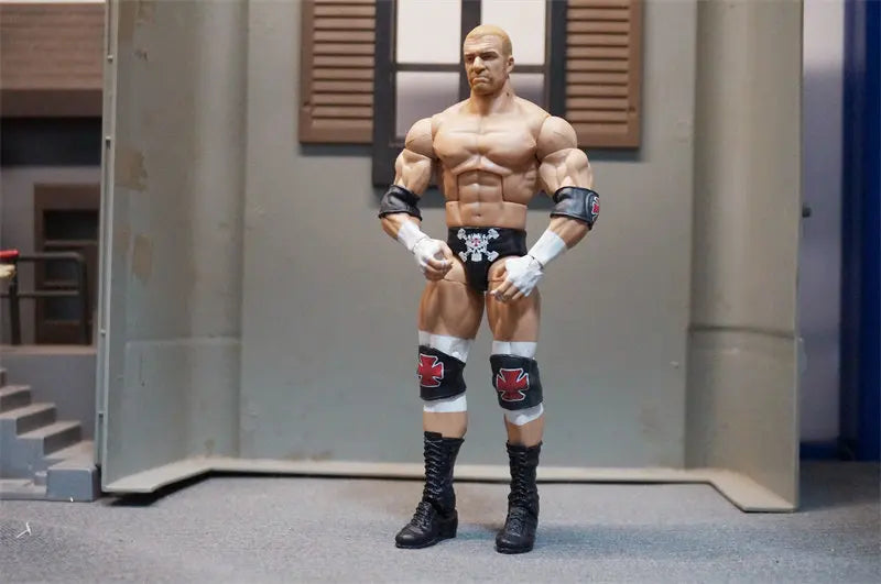 Authentic Loose 6 Inch Posable Wrestler Action Figures Undertaker Rey Mysterio John Cena Collectible Model For Wrestling Fans