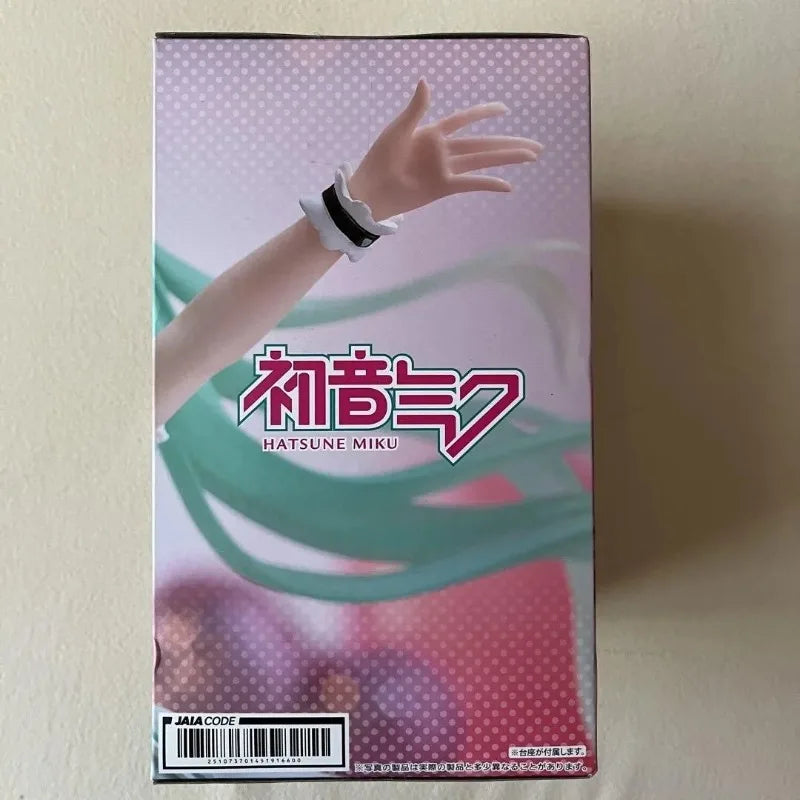 Taito Original Genuine Vocaloid Singer Artist MasterPiece Hatsune Miku Birthday 2025 AMP+ Party Ver. 21cm Model Toy Figures Gift
