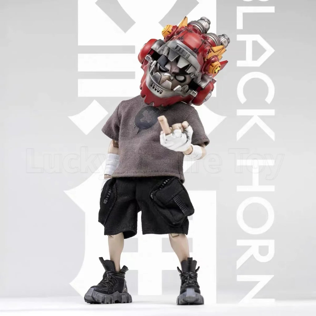 【Original】D_ONE STUDIO Dragon Year Limit BLACK HORN 1/12 Scale Trendy Action Figures Collectibles Models