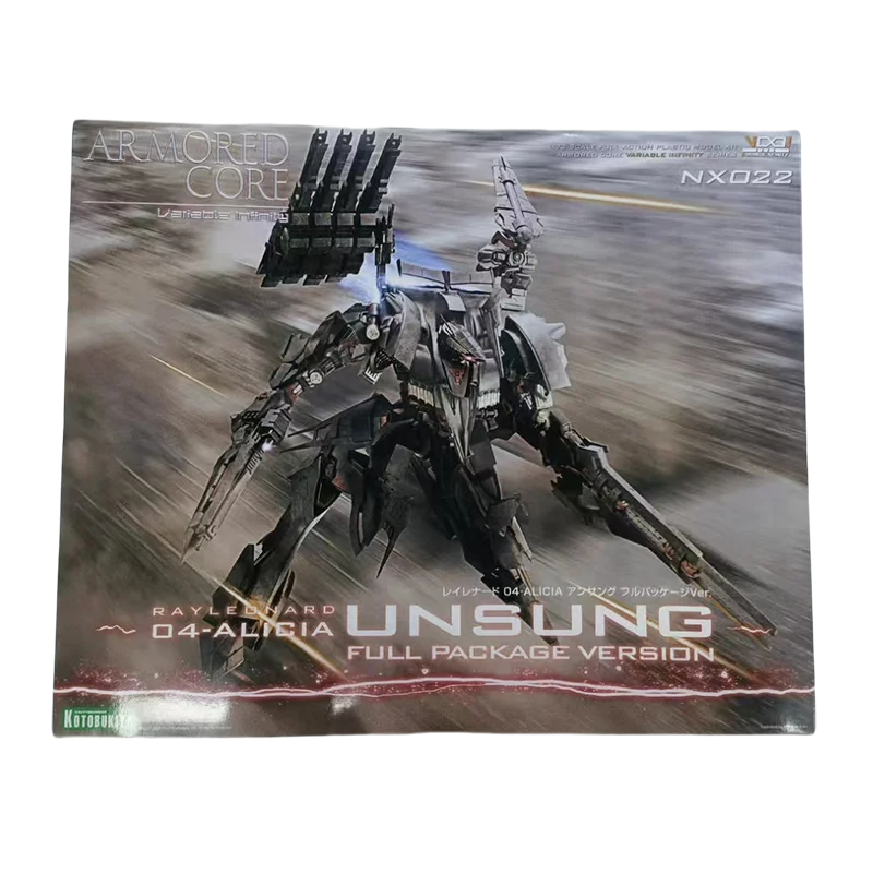 Spot SaleKotobukiya ARMORED CORE Action Figure Rayleonard 04-ALICIA Unsung NX Mol Rayleonard 03-AALIYAH Kpachar Full Package Ver