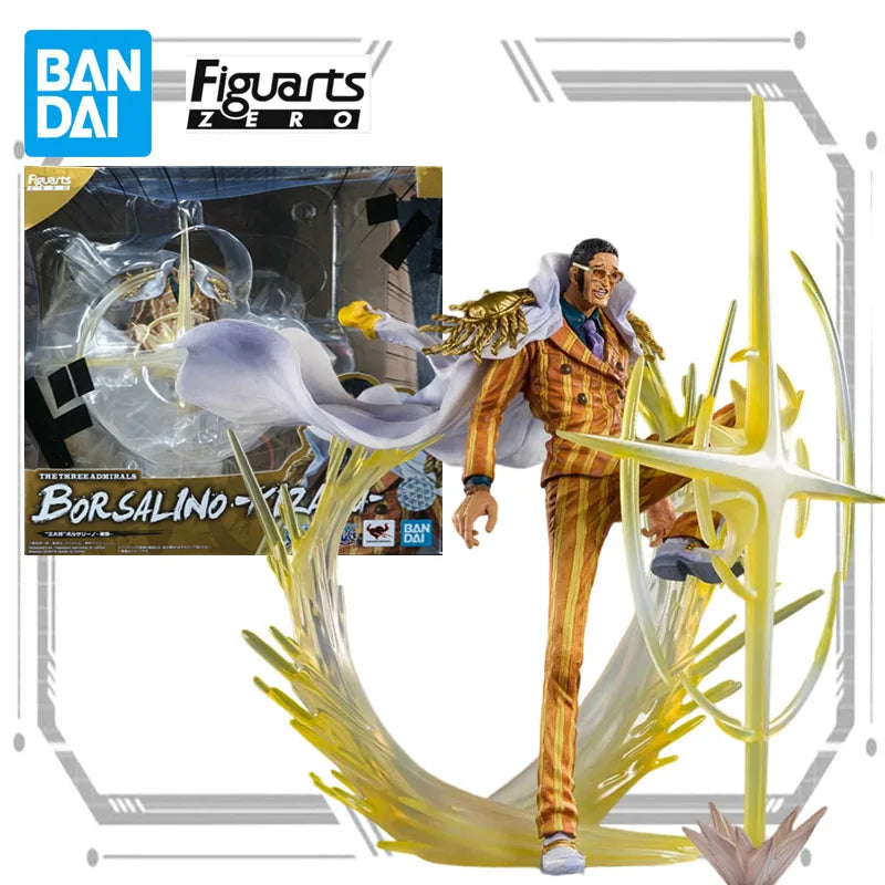 Bandai Original Modellbausatz Figuarts Zero Sakazuki Akainu &amp; Borsalino Kizaru – Anime-Actionfiguren-Modellspielzeug – Geschenkidee für Jungen