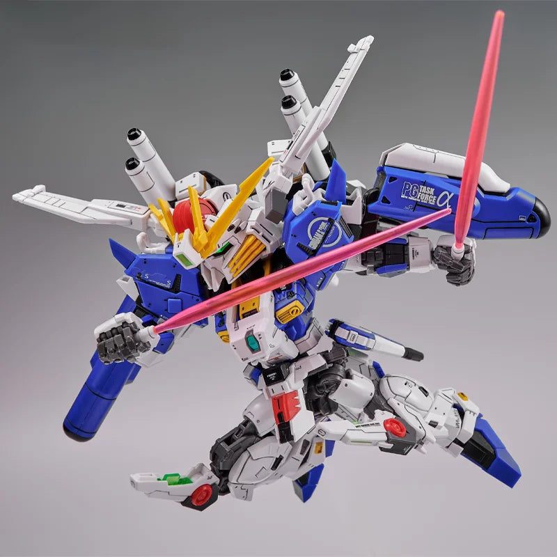 Anaheim MGSD EXS Alice-01 EX Mech Assembly Model Kit Action Figure With Lights Break Armor Boys' Puzzle Toys Collectible Gift