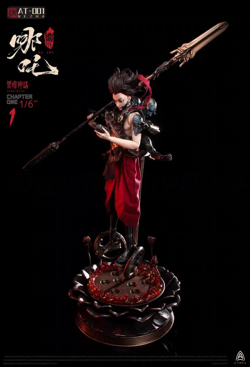 【MT】Original A-TOYS AT-0001 Dark Myth NE ZHA 1/6 Anime Figures