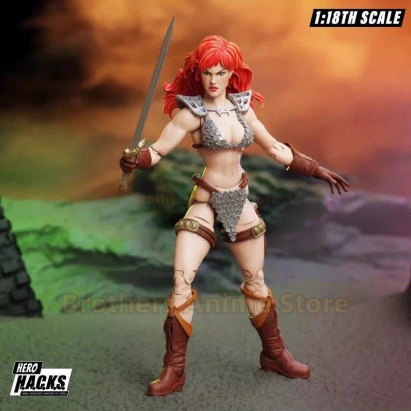 In stock Boss Strike 1/18 Deluxe Edition Red Sonia Action Doll Toy Collection Gift
