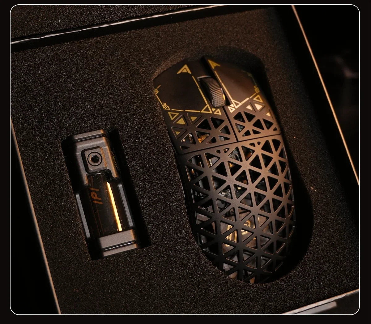 IPI Piao Float Wireless 8k Mouse 3 Mode Bluetooth Dual 8k Carbon Hell Out Gaming Esports Lightweight Mouse Custom Made Mice Gift