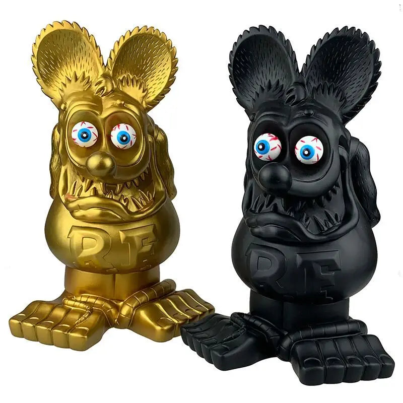 2025 Hot Selling OverSize 33cm tall The Tales of the Rat Fink Rat Fink PVC Statue Figure Collectible Model Toy