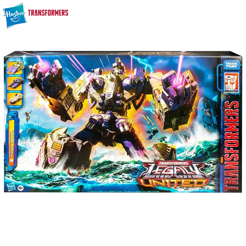 [In-Stock] Hasbro Transformers Legacy United Tidal Wave (Armada Universe) 48cm Titan Class Anime Action Figure Model Toys