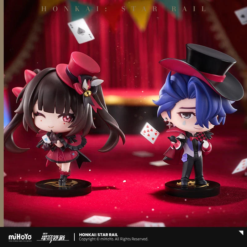 Mihoyo Honkai：Star Rail Nameless Guest'S Medal Series Blind Box Egg Jing Yuan Sampo Koski Desktop Ornament Decoration Kids Gift