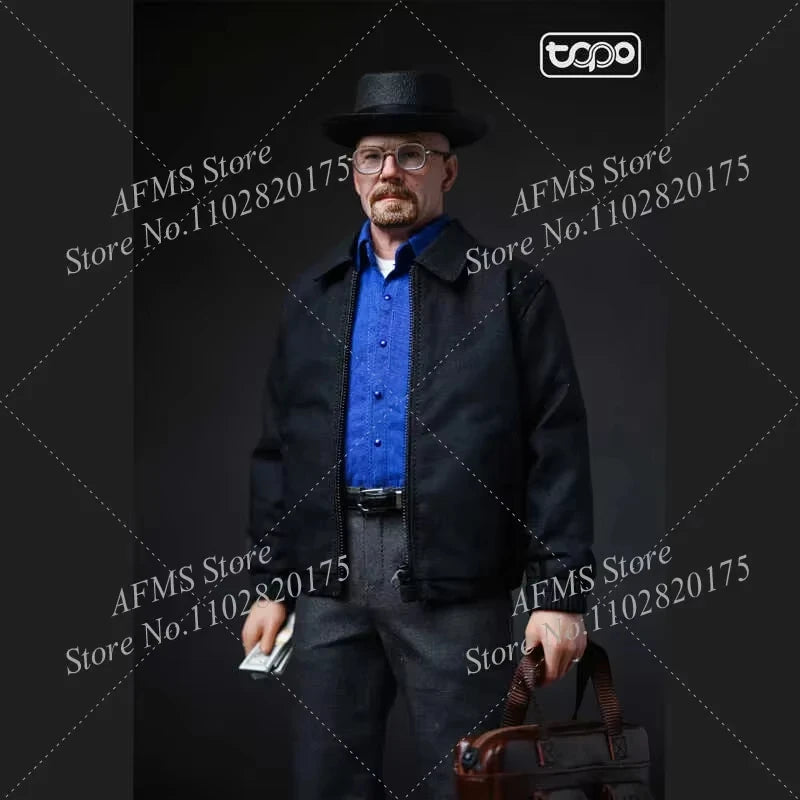 TOPO STUDIO TP016 1/6 Scale Collectible Figure Breaking Bad Walter White 12Inch Men Soldier Action Figure Model Dolls