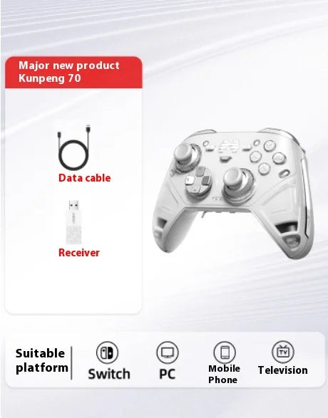 NEU BeTong KunPeng70 AI Wireless Games Controller Bluetooth Gampad Zeus Xbox Support PC/Switch/Telefon/TV-Box/iPad Game Controller