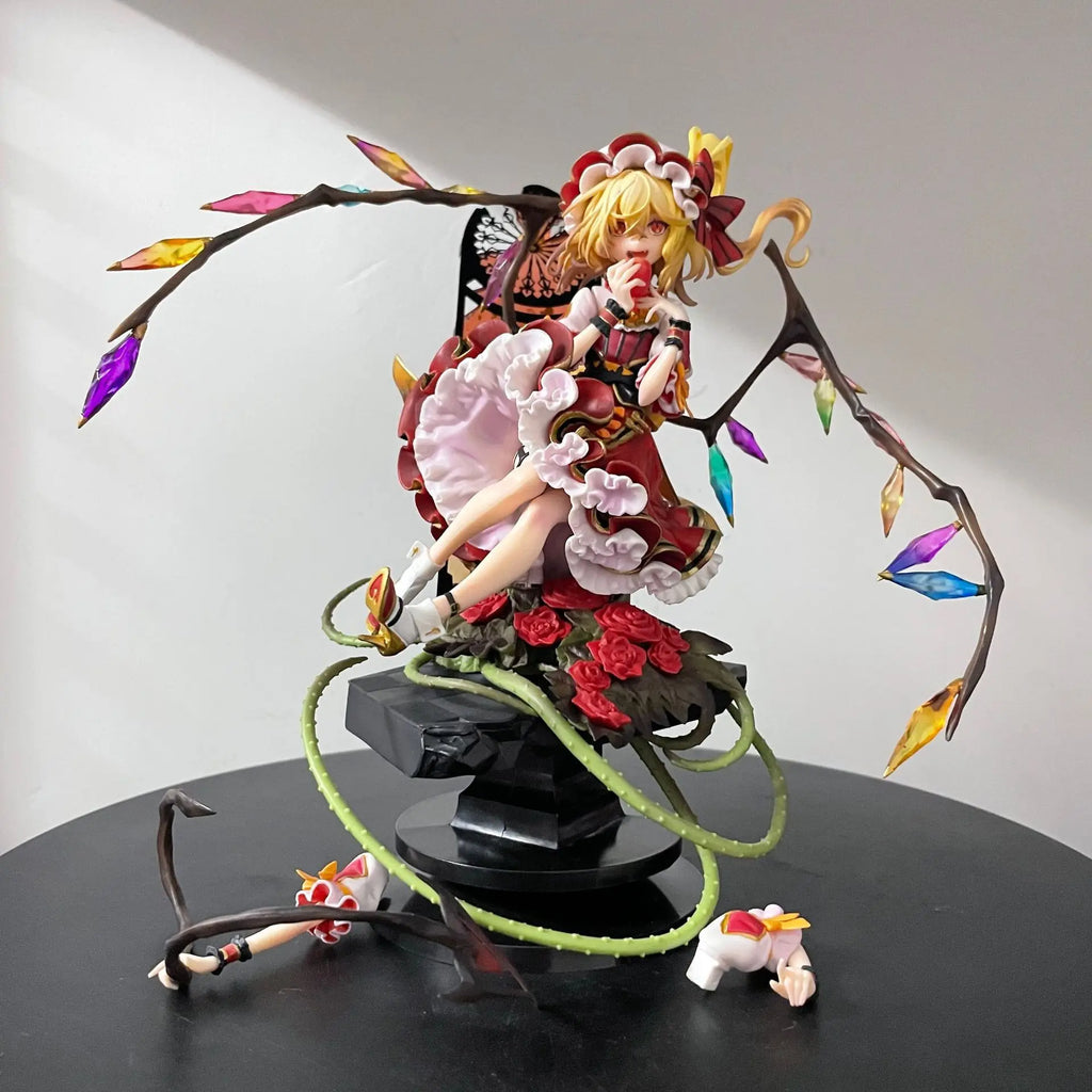 31cm Touhou Project Flandre Scarlet Anime Girl Figure Alter Remilia Scarlet Action Figure Sakuya Izayoi Figurine Model Doll Toys