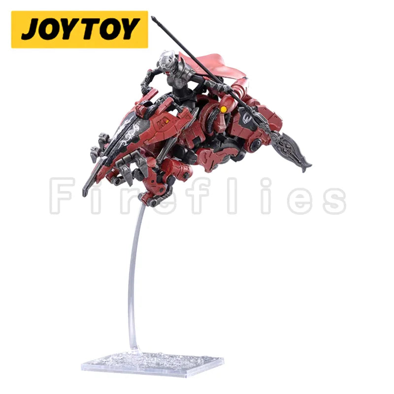 1/18 JOYTOY Action Figure Transformation Mecha Saluk Flame Dragon Cavalry Crimson Anime Model Toy Gift
