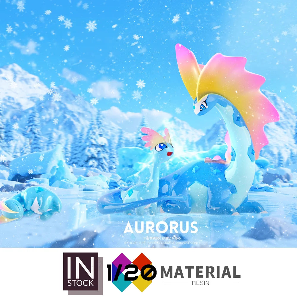 [PREORDER]1/20 Resin Scale World [MOON STONE] [PGroup2 ]Amaura & Aurorus MegaCharizard-X