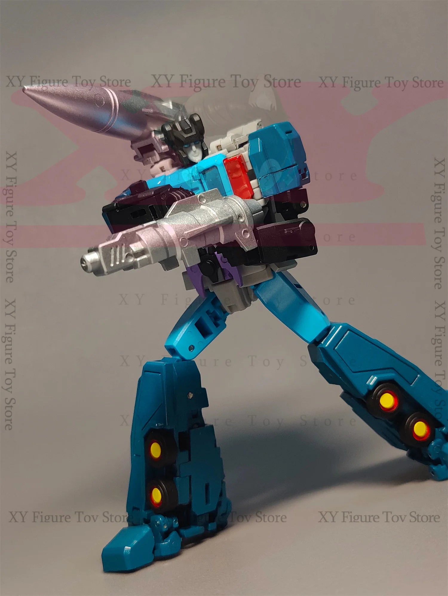 【Second Version】Transformation G1 DX9 DX9-Mini 01 Doubleclouder Clouder Vasili Fine Coated and Colored Version Action Figure