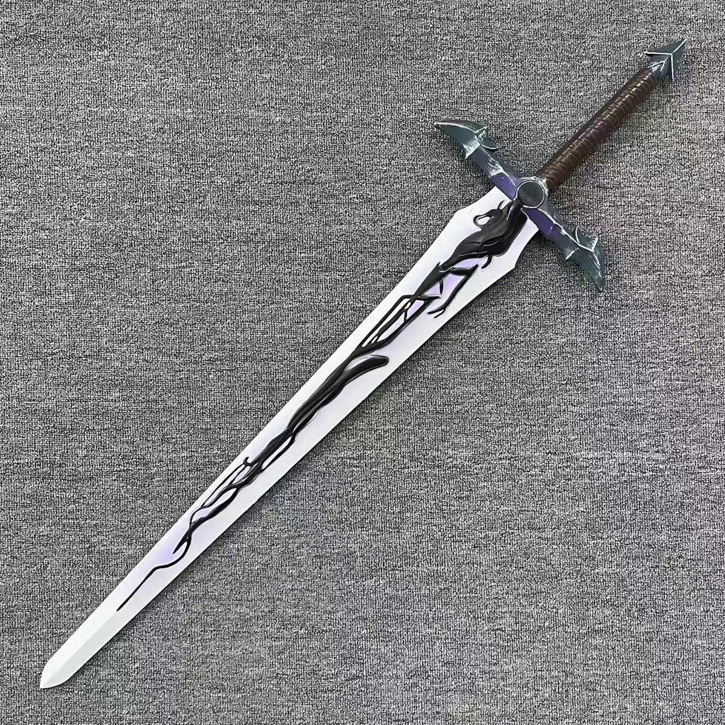 PU Großes Xiaoyu Cheng Katana Schwert Anime Solo Leveling Arise Cosplay Prop Ninja Messer Echte Größe Japanisches Katana Samurai Säbel