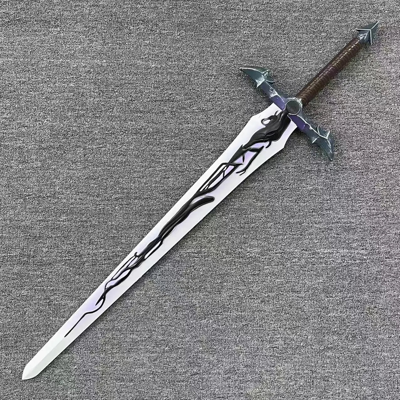 PU Großes Xiaoyu Cheng Katana Schwert Anime Solo Leveling Arise Cosplay Prop Ninja Messer Echte Größe Japanisches Katana Samurai Säbel