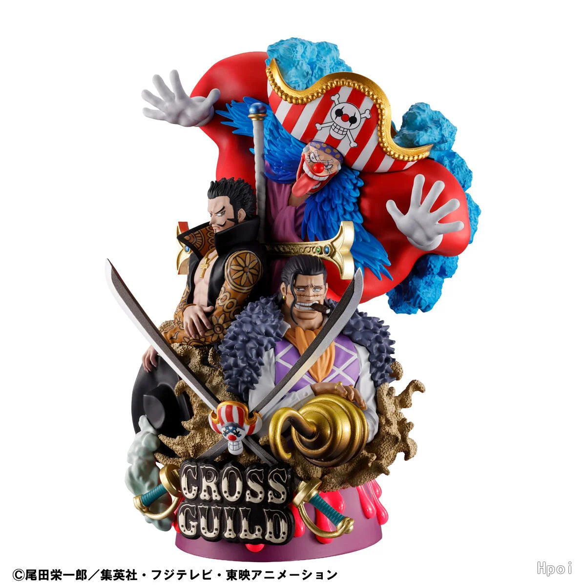 +In Stock Original MegaHouse Petitrama Series DX LOGBOX 03 Cross Guild 14cm 2025 New Product  Animation Figure Ornaments