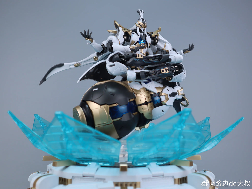 SUNDAY HOBBY Xiao Yao Zi Mechanical Gourd 1/100 22cm Alloy Skeleton Assembly Model With Collectible Robot Toy