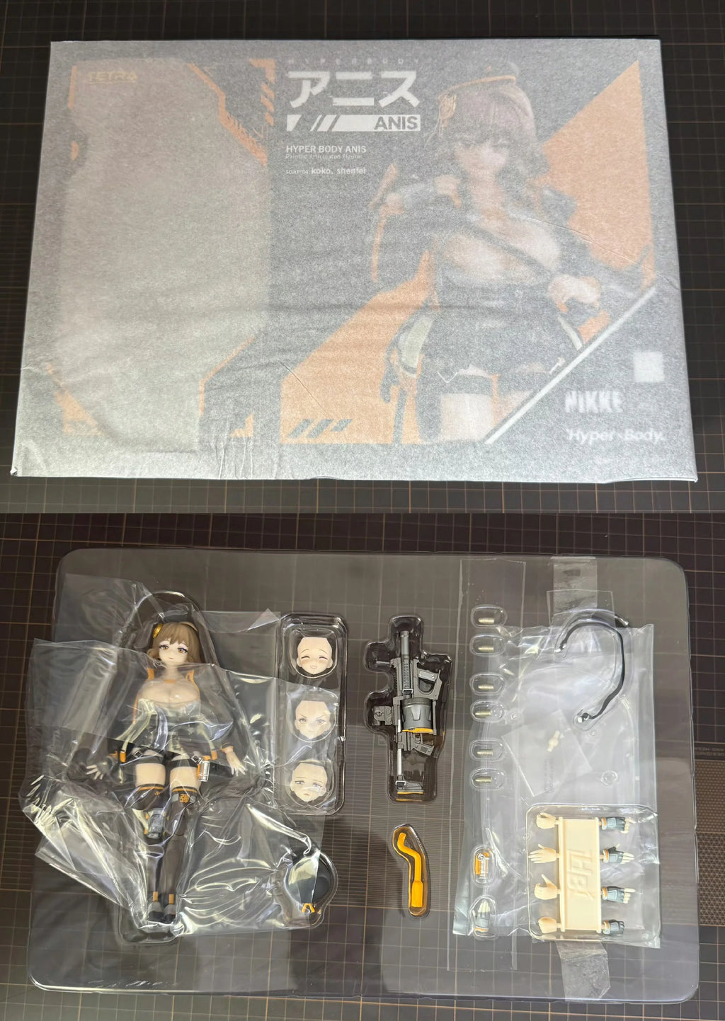 In Stock Good Smile Hyper Body Goddess of Victory: NIKKE Anis Anime Collectible Action Figure Model Toy Gift for Fans