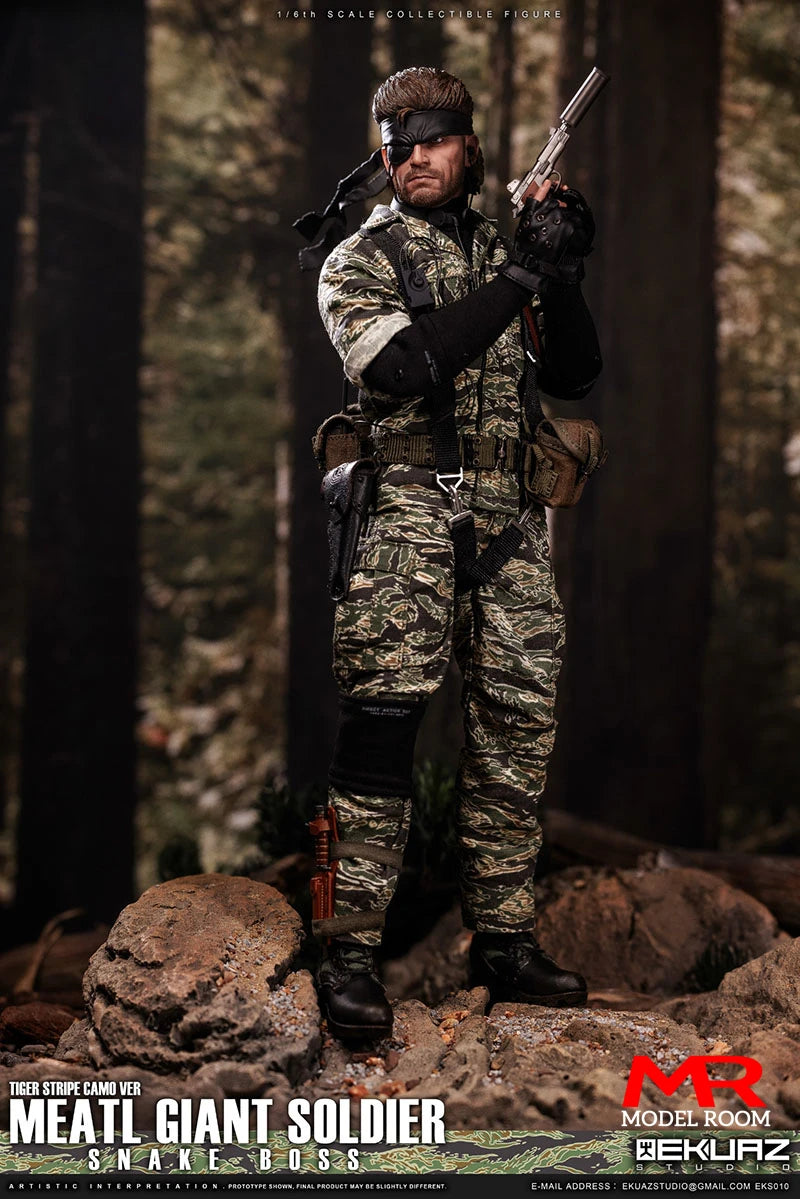 2025 Q2 EKUAZ STUDIO EKS010 EKS011 1/6 Snake Boss Action Figure 12'' Male Soldier Figurine Full Set Collectible Model Toy