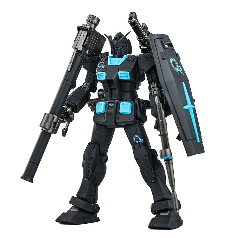 XINGDONG Modell RX-78-2 Neonblau Actionfigur, Maßstab 1/144, Montageroboter, Modellbausatz, Plastikspielzeug, Sammlerstück, Geschenk