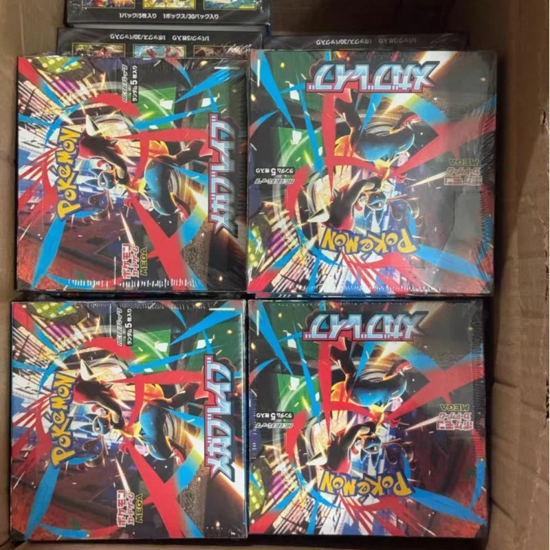 In Stock Original PKM PTCG Mega MEGA Dream ex Phantasmal Flames Mega Lucario Booster Japanese version Collection Surprise Cards