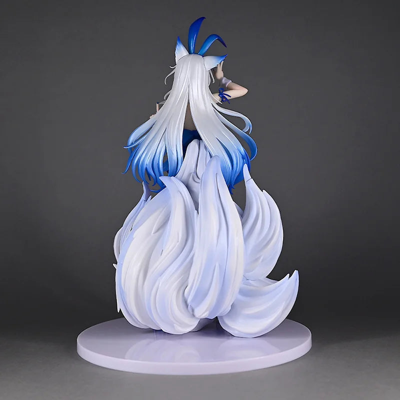 Anime Figures Azur Lane Gk Shinano Beautiful Girl Ornament Bunny Girl Trendy Toys Desktop Children Doll Model Gift Collectibles