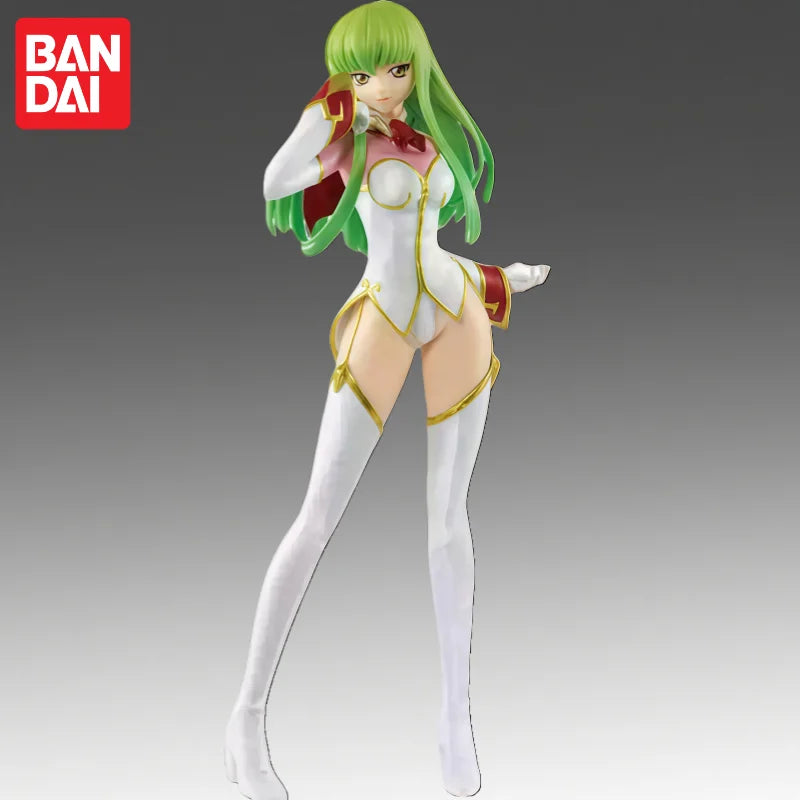 In Stock Bandai Original Banpresto Lelouch The Rebel C C Action Figure Model Doll Brand New Boxed Anime Characters Garage