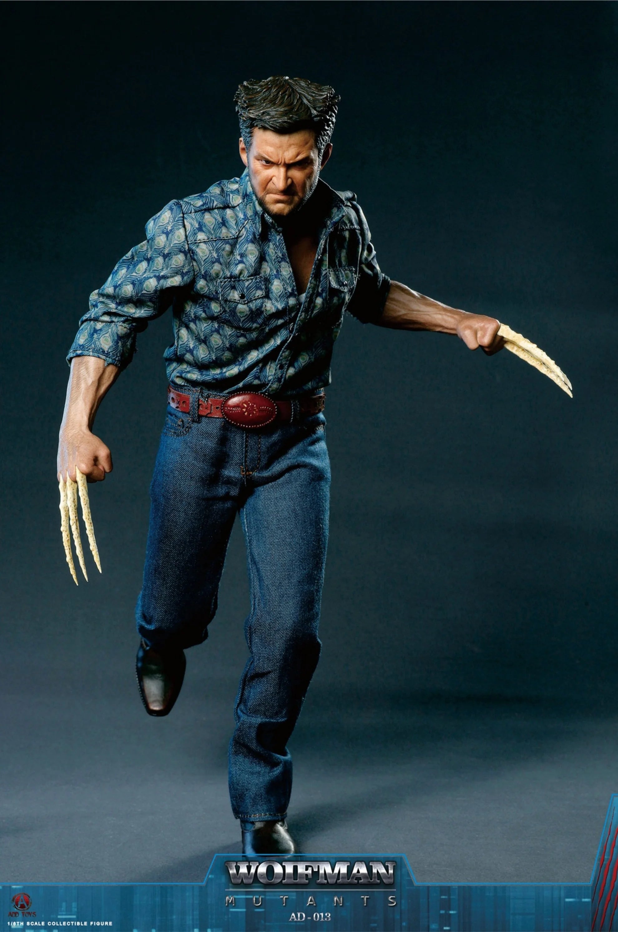 ADD TOYS AD013 1/6 Wolf Man Logan Jacket Suit Action Figure