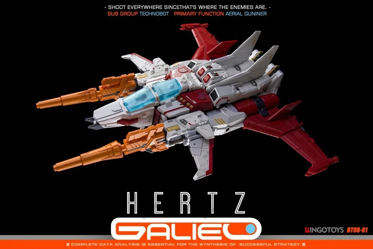 [In Stock] Hot-Selling Toy BINGOTOY BT08-01 Computron Strafe Action Figure Boys' Birthday Gift Collection
